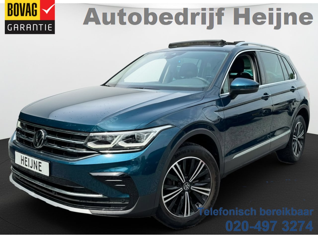 Volkswagen Tiguan - TSI 245PK HYBRIDE DSG ELEGANCE VIRTUAL/NAVI/SFEERVERL./PANORAMADAK - AutoWereld.nl
