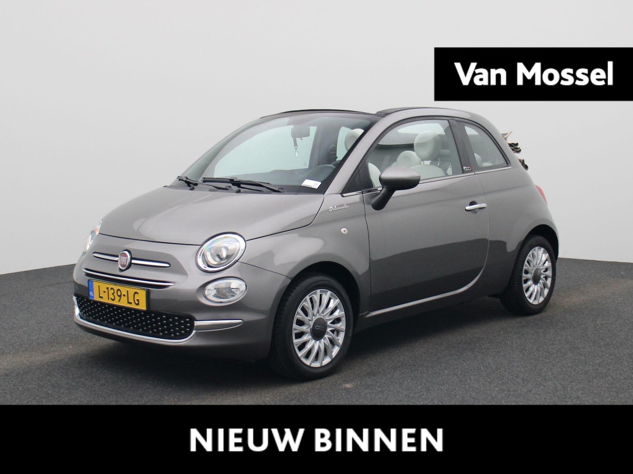 Fiat 500 C - 1.0 Hybrid Dolcevita | WORDT VERWACHT | APPLE CARPLAY - ANDROID AUTO | LEDER | AIRCO | PAR - AutoWereld.nl