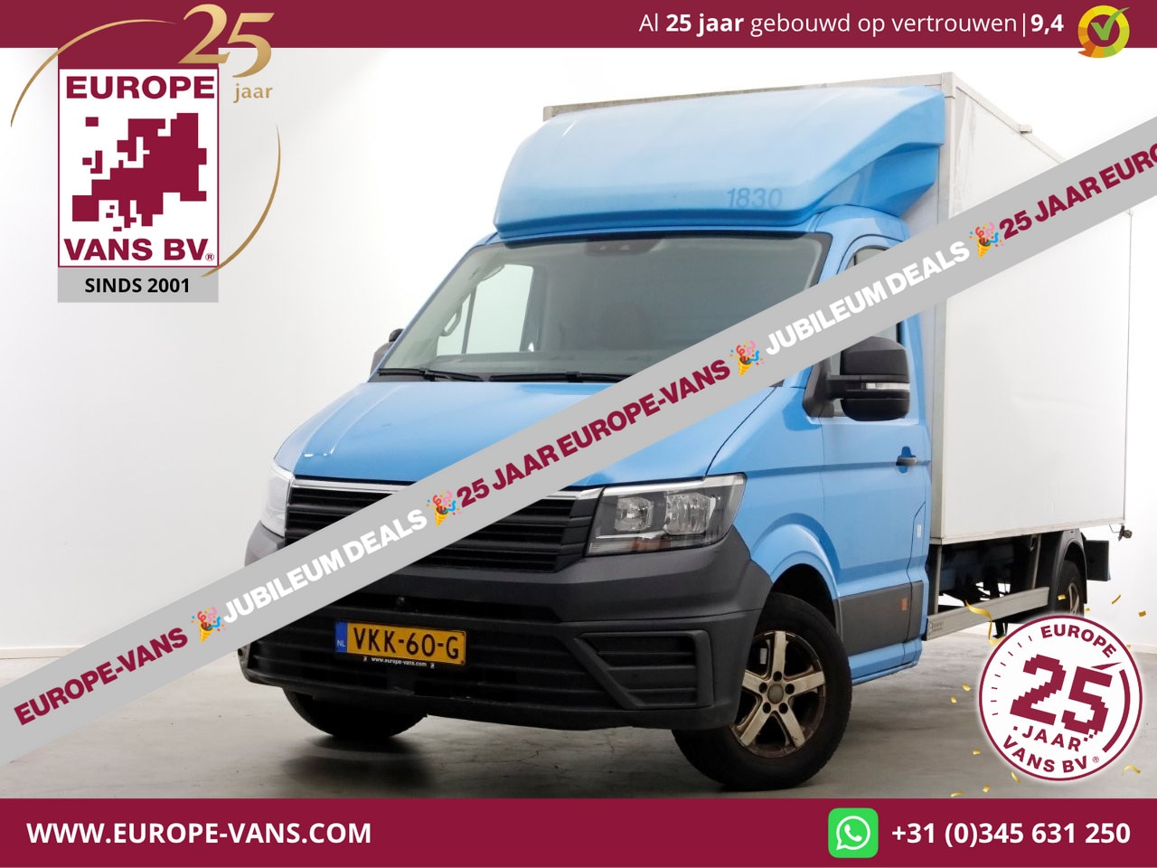 Volkswagen Crafter - 35 2.0 TDI E6 Bakwagen met achterdeuren 2-Persoons 05-2021 - AutoWereld.nl