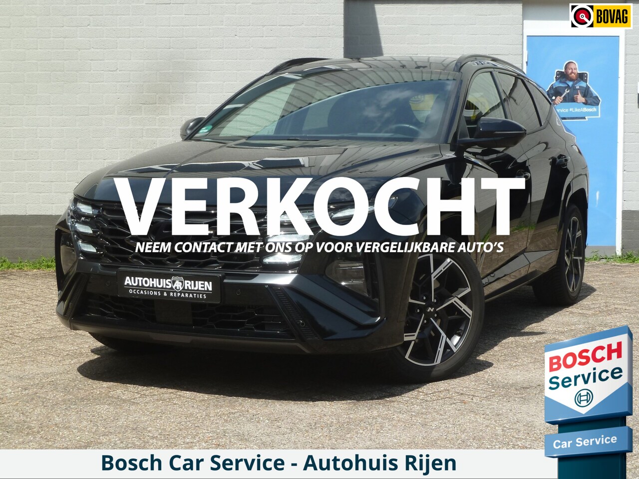 Hyundai Tucson - 1.6 T-GDI HEV N Line Sky 4WD|Panodak|Stoelkoeling/verwarming|Memory|360-Camera|Facelift-Mo - AutoWereld.nl