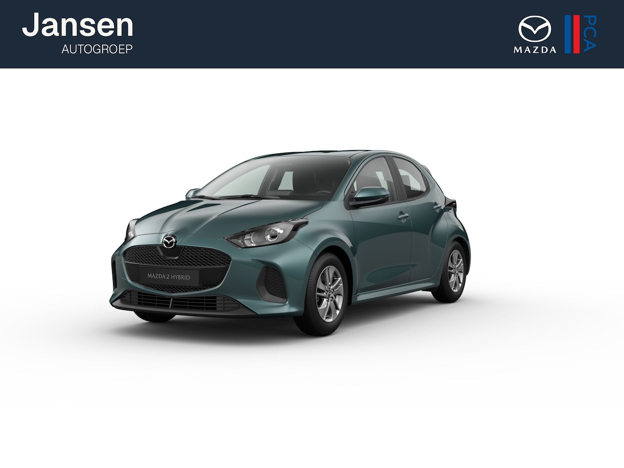Mazda 2 Hybrid - Prime-Line | 15-inch lichtmetalen velgen, Silver | Achteruitrijcamera | Automatisch dimmen - AutoWereld.nl