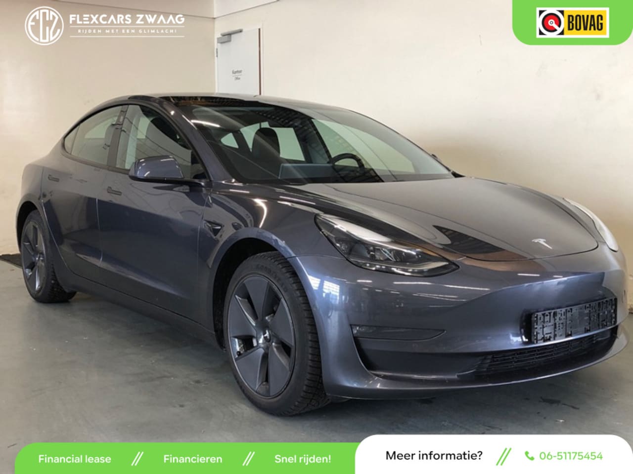 Tesla Model 3 - Long Range AWD 75 kWh - Automaat - Leder - Panodak - Navi - AutoWereld.nl