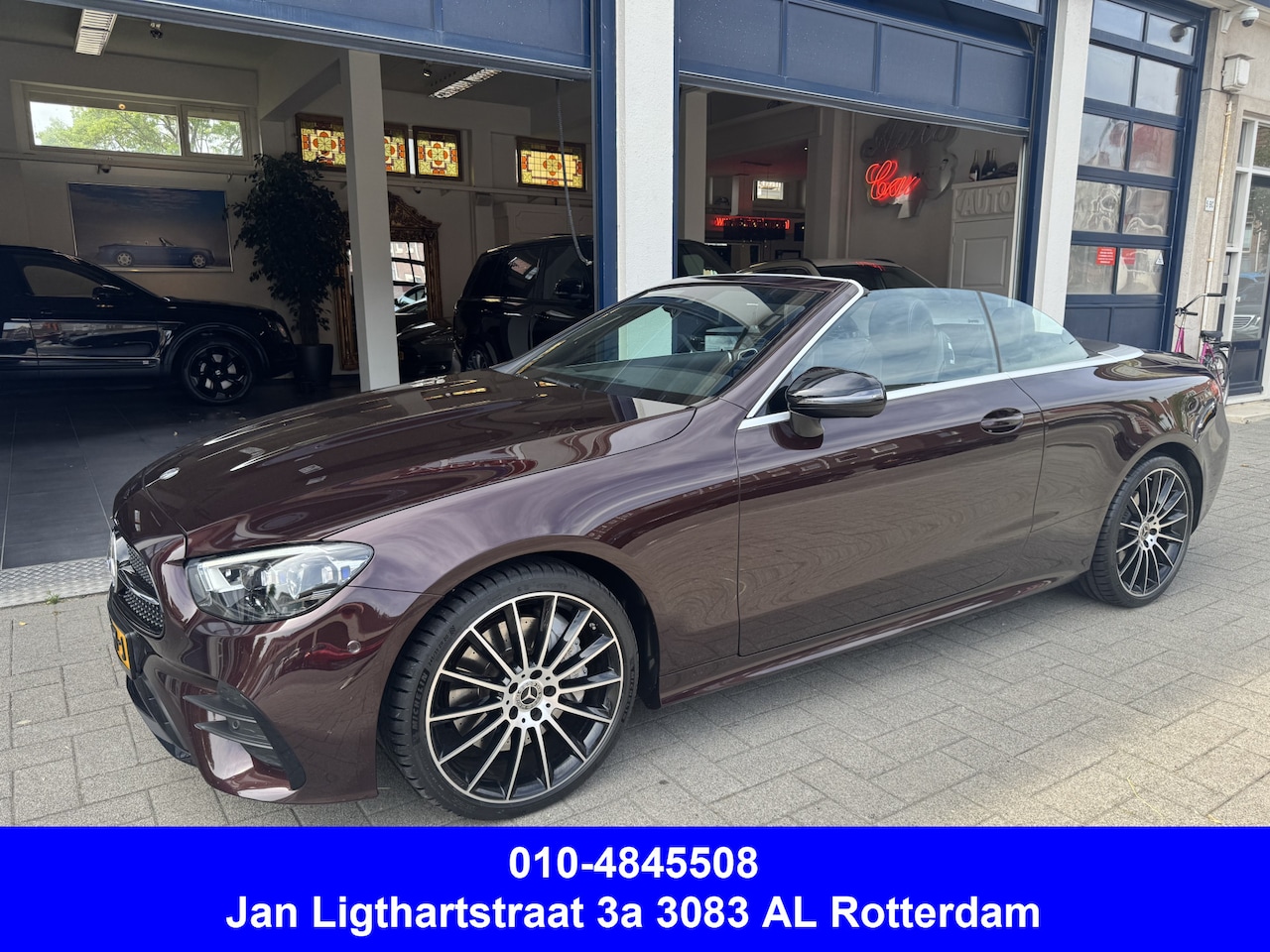 Mercedes-Benz E-klasse Cabrio - 400 d 4MATIC AMG/WIDESCREEN/SFEERVERLICHTING - AutoWereld.nl