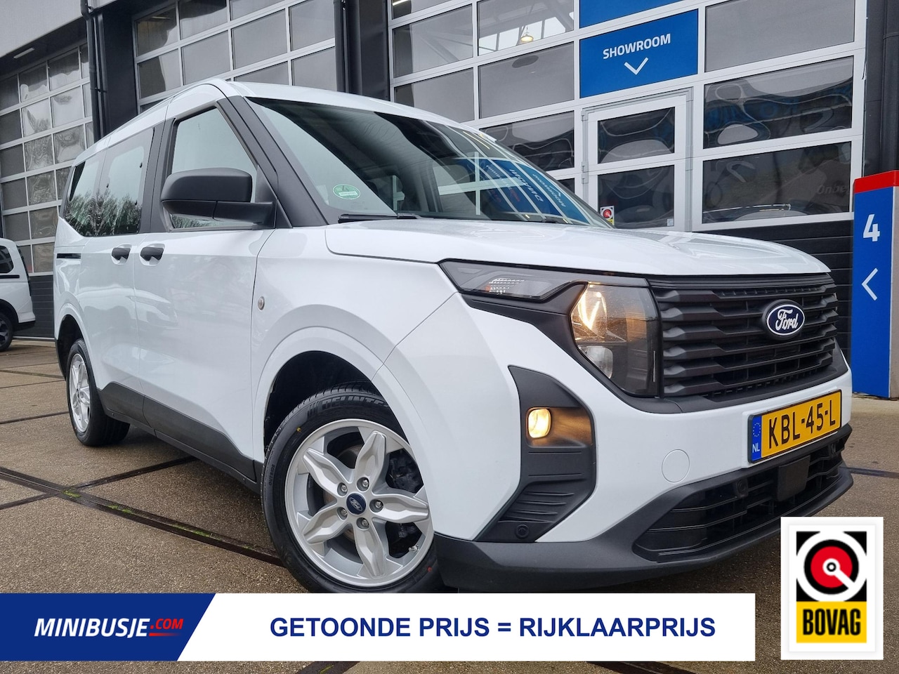 Ford Tourneo Courier - 1.0 EcoBoost NAVI / CAMERA / AIRCO ECC / CRUISE / LM VELGEN - AutoWereld.nl