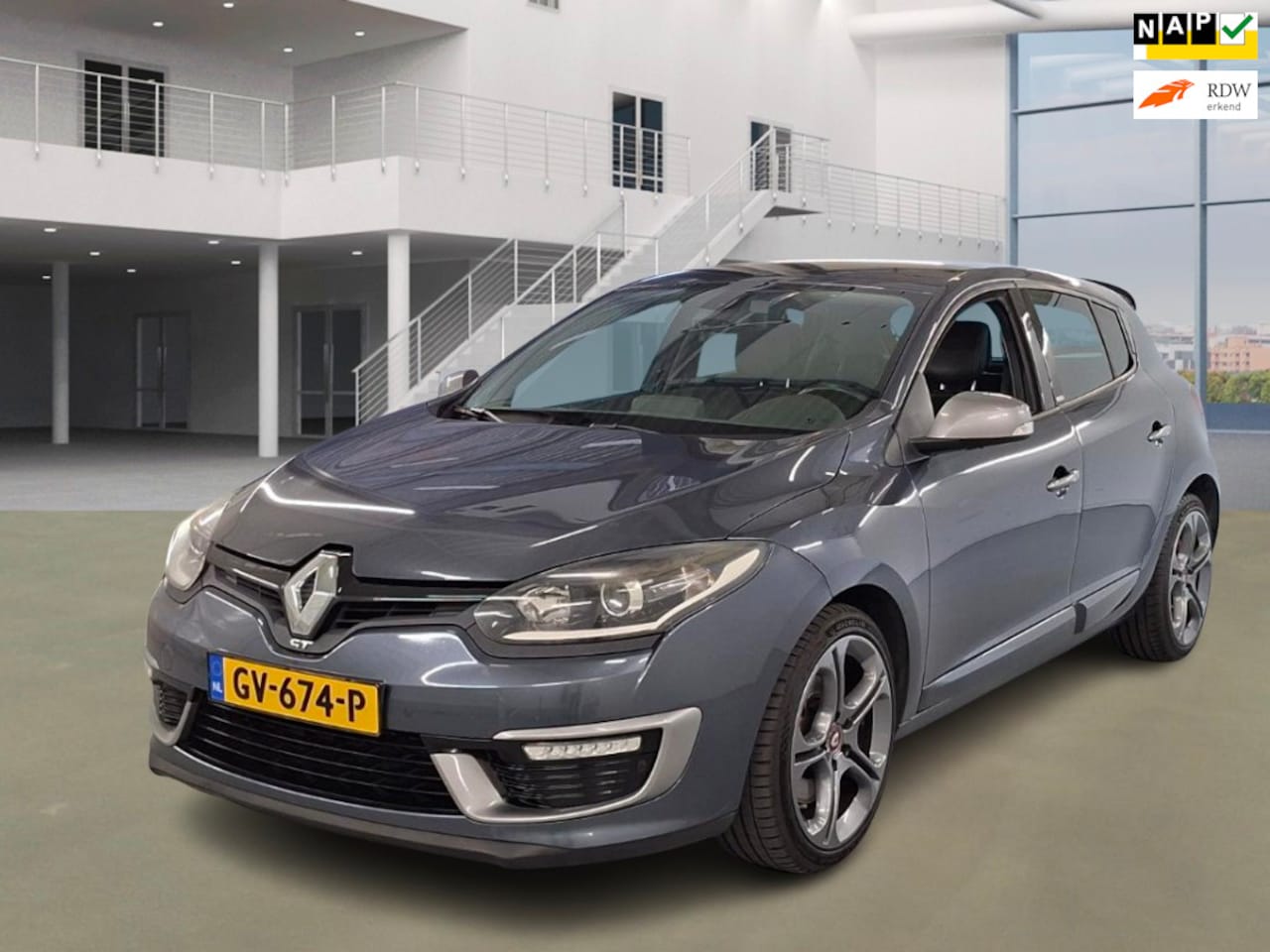 Renault Mégane - 2.0 Turbo GT-Line 2.0 Turbo GT-Line - AutoWereld.nl