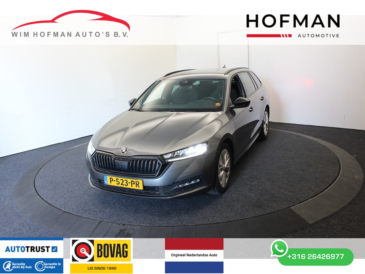 Skoda Octavia - 1.0 e-TSI Sport Business Trekh Virtual Stoelverwarming - AutoWereld.nl
