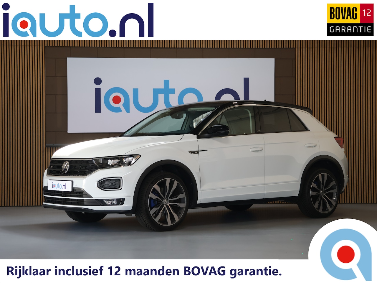 Volkswagen T-Roc - 1.5 TSI 150PK DSG R-Line ACC/LED/Keyless/Virtual Cockpit/Navi/CarPlay/19"/ - AutoWereld.nl