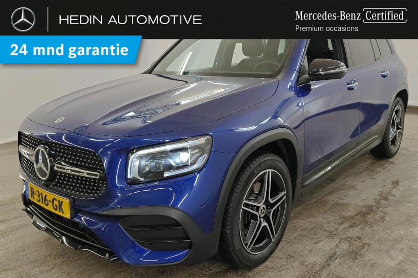 Mercedes-Benz GLB - 200 Business Solution AMG | Panoramadak | Matrix Led koplampen | Trekhaak - AutoWereld.nl