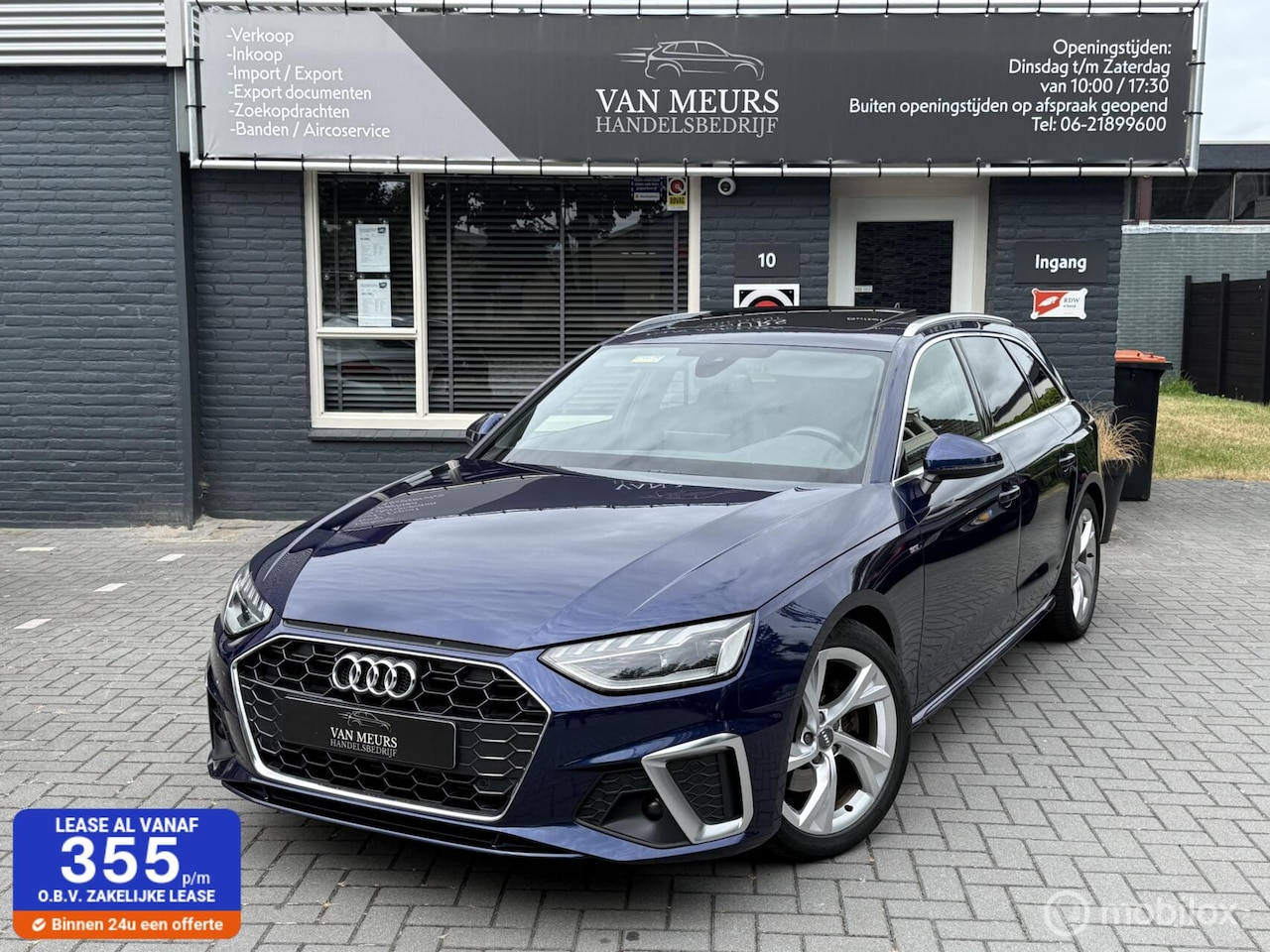 Audi A4 Avant - 35 TFSi Launch edition Sport 35 TFSI Launch edition Sport, S-line, Automaat, Pano, trekhaak, navigatie, cruise, massage - AutoWereld.nl