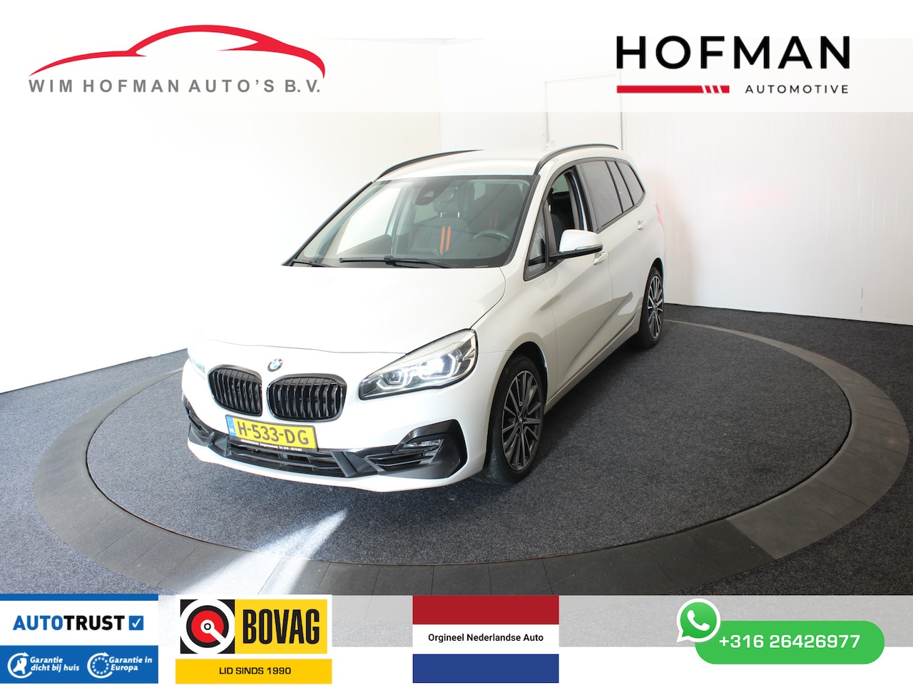 BMW 2-serie Gran Tourer - 220 7Pers M-Sport 192 PK Executive Trekh - AutoWereld.nl
