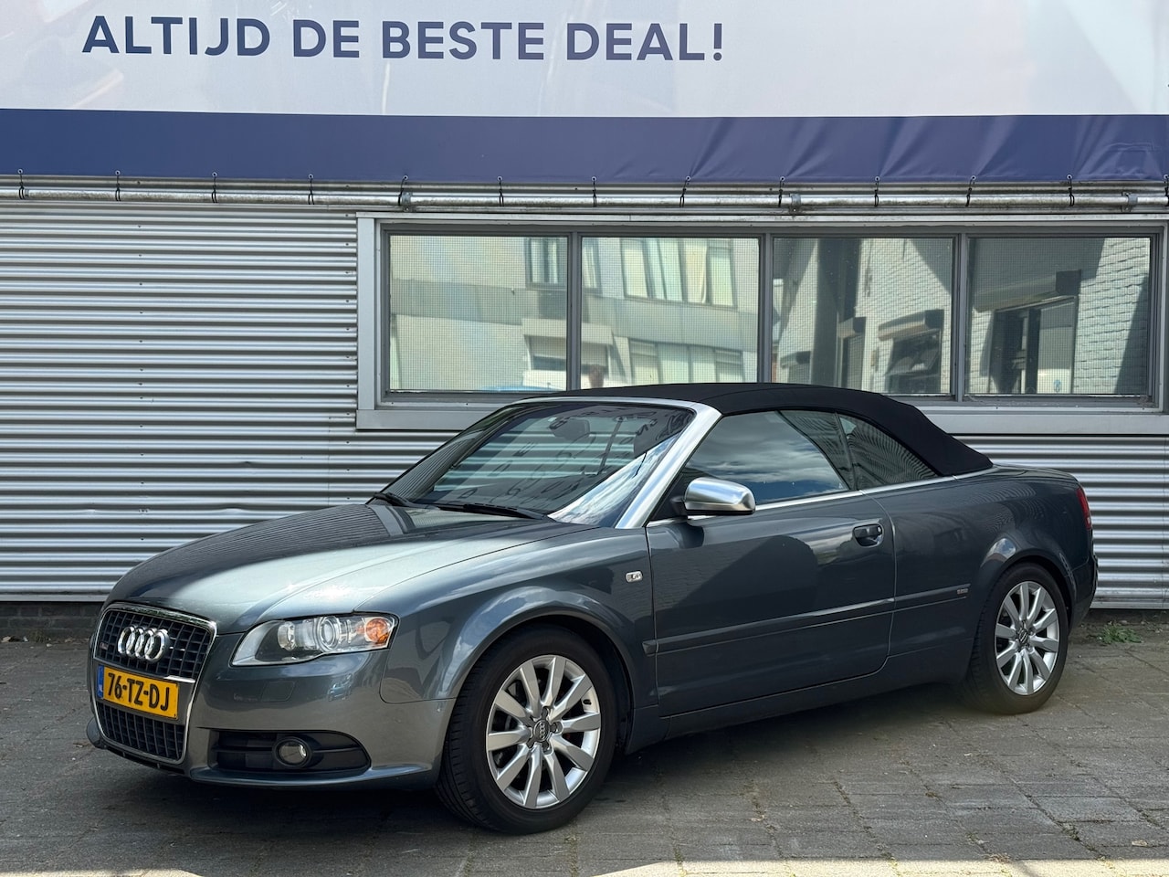 Audi A4 Cabriolet - 3.0 V6 quattro Pro Line l Climate l Cruise l Memory l Alarm l Volleder l NWE Dak l - AutoWereld.nl