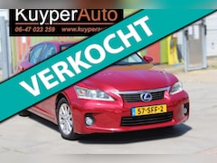 Lexus CT 200h - Hybrid vol opties nap
