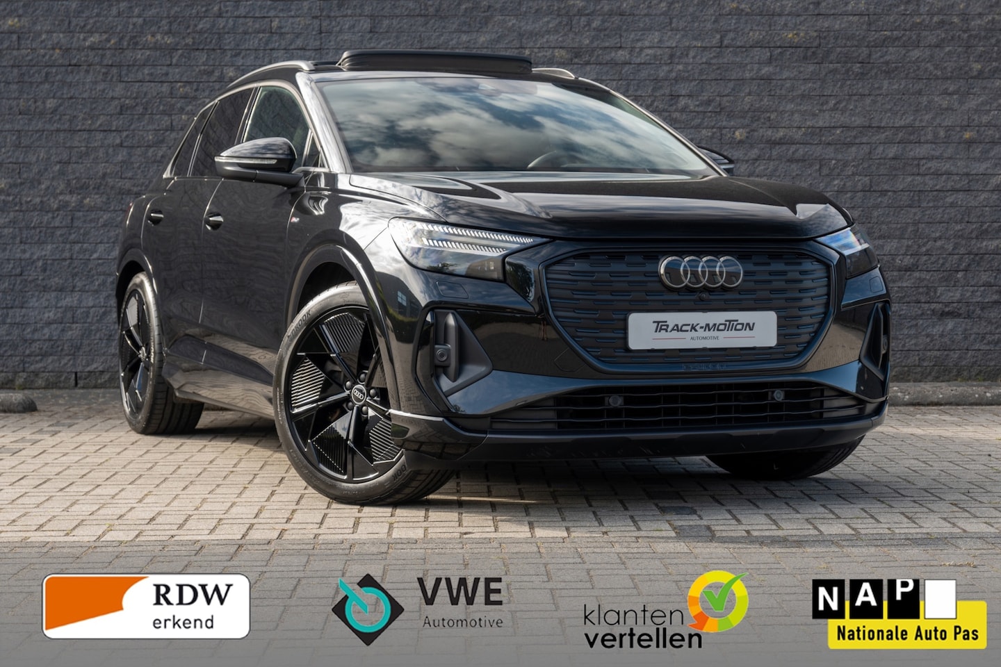 Audi Q4 e-tron - 50 quattro S edition 77 kWh PANO - AutoWereld.nl