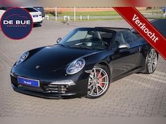 Porsche 911 Cabrio - 3.8 Carrera S PDK|Org.NL|SportChrono|Sportstoelen|Sportuitlaat|Sportstuur|10 jaar in bezit