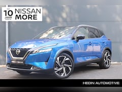 Nissan Qashqai - 1.3 MHEV Xtronic Tekna Plus | Trekhaak | 1800 KG Trekvermogen | Panoramadak | Memory Seats