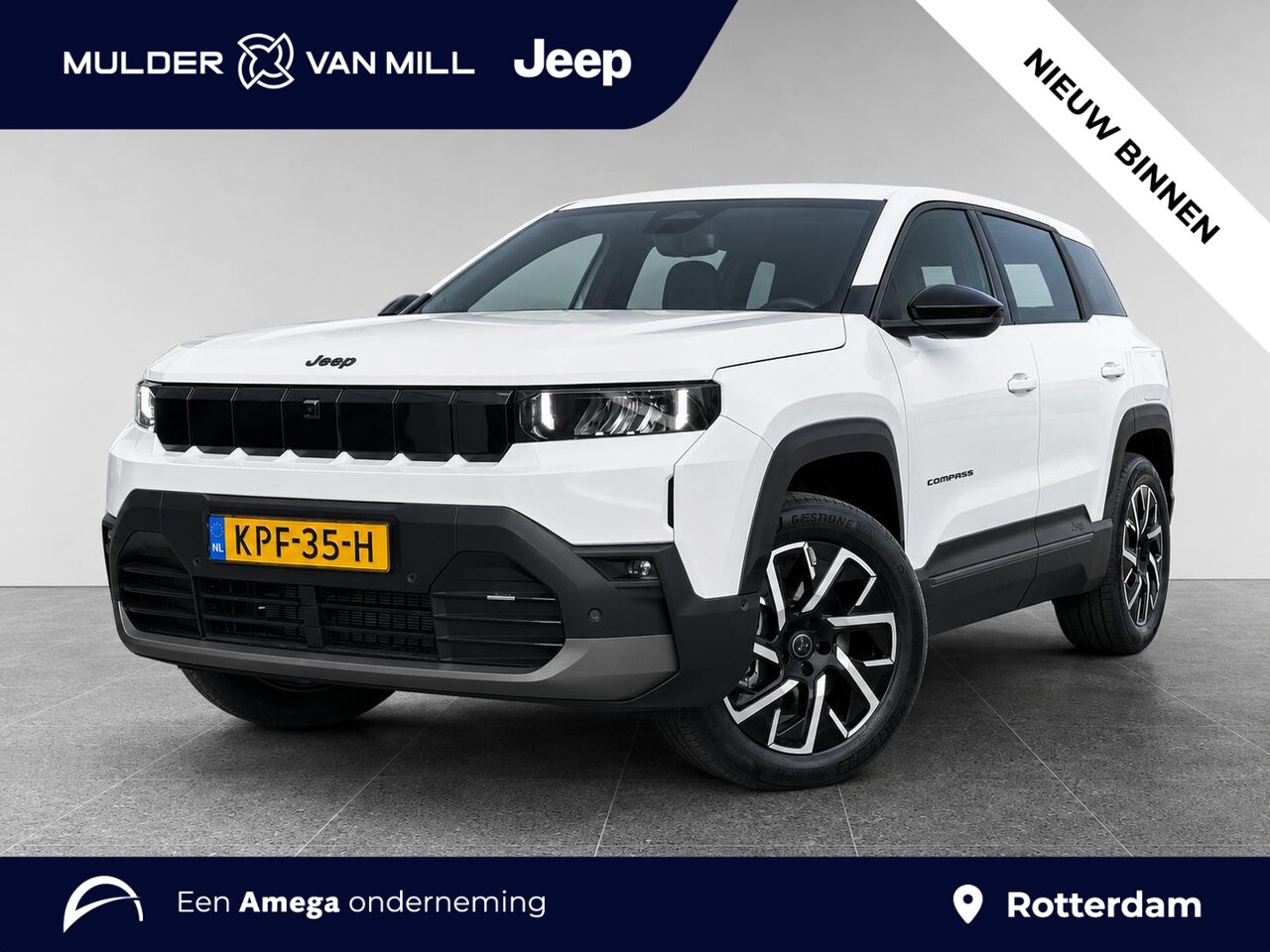Jeep Compass - Altitude EV 74kWh 213pk | MEGADEAL | UIT VOORRAAD LEVERBAAR | 500KM WLTP | WARMTEPOMP | NA - AutoWereld.nl