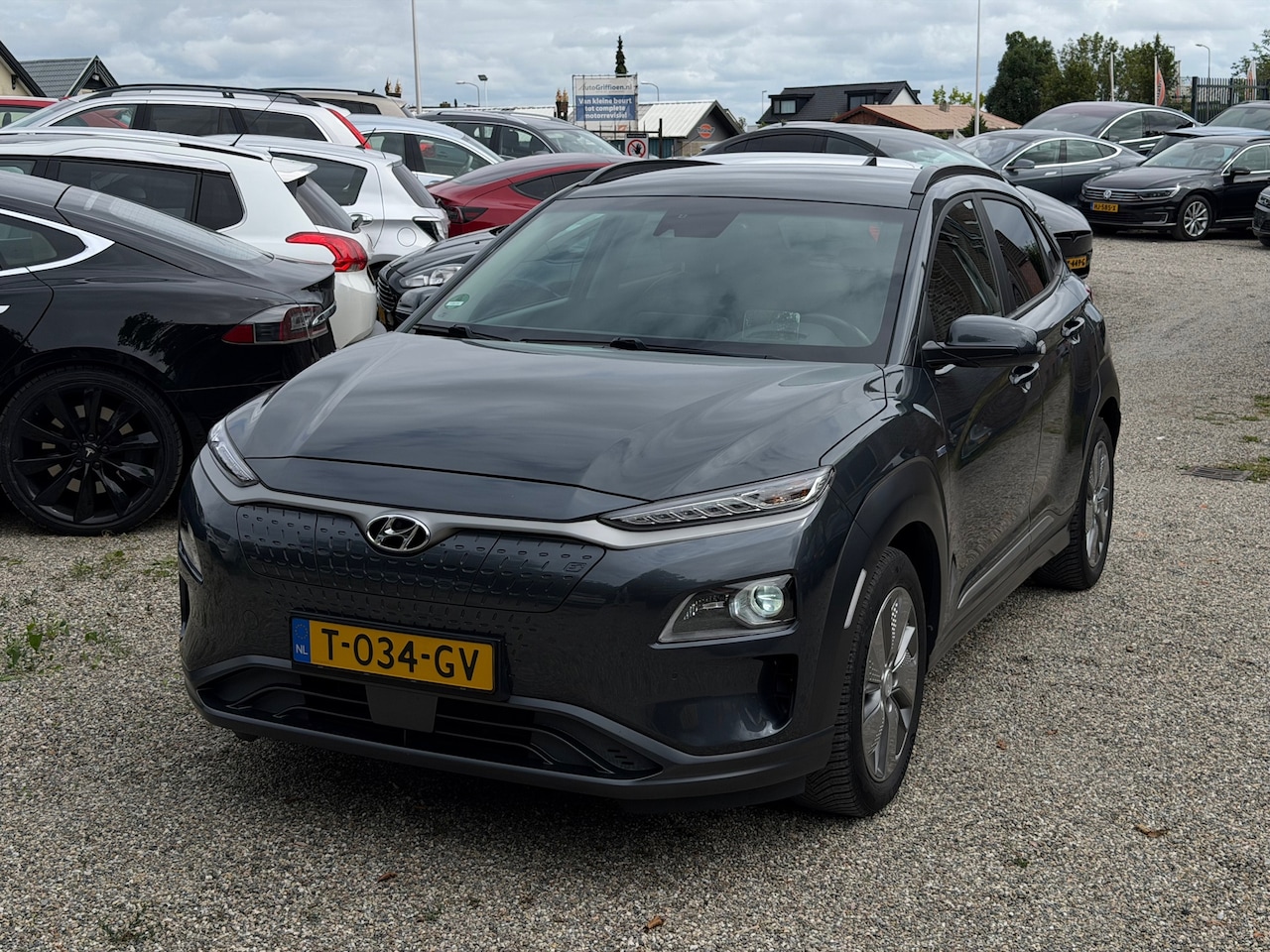 Hyundai Kona Electric - EV Fashion Sky 64 kWh SOH 100% 500+ Bereik VolOptie StoelKoeling Verwarming ACC Lane Assis - AutoWereld.nl