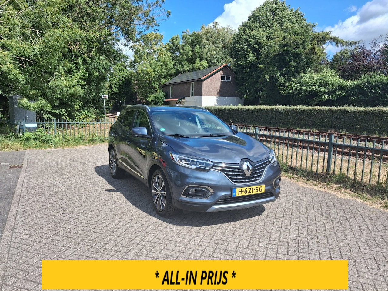 Renault Kadjar - 1.3 TCeIntens luxe AUTOMAAT navi Leder trekhaak mooie auto ALLINPRIJS - AutoWereld.nl