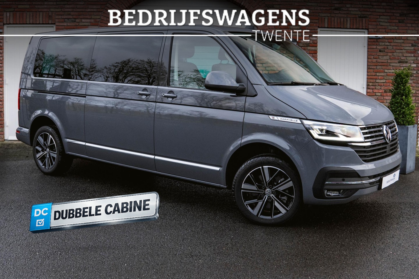 Volkswagen Transporter Caravelle - T6.1 204PK L2H1 DC LEDER FULL OPTIONS Volkswagen Transporter 2.0 TDI L2H1 32 DC - AutoWereld.nl