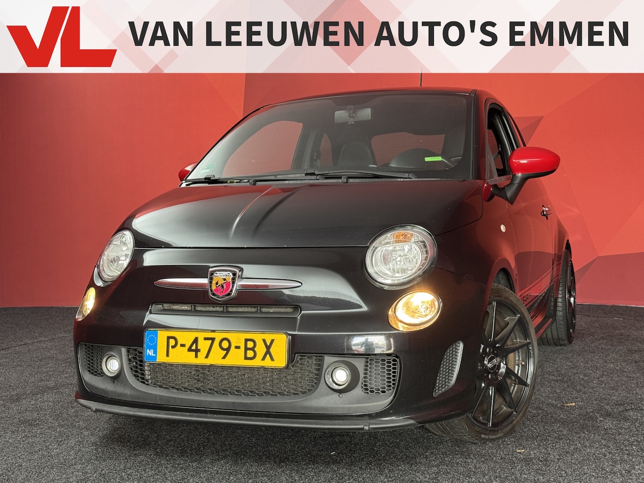Fiat 500 Abarth - 1.4 T-Jet Elaborabile | Leder | Airco | PDC - AutoWereld.nl