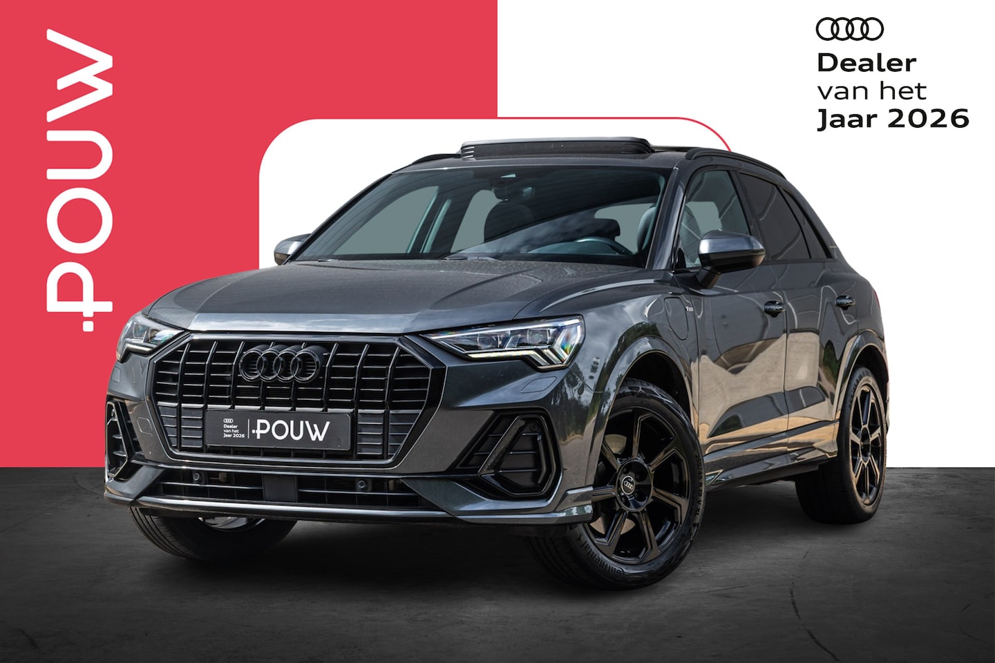 Audi Q3 - 45 TFSIe 245pk PHEV S Edition | Panoramadak | Camera | Sonos 3D | Matrix LED - AutoWereld.nl