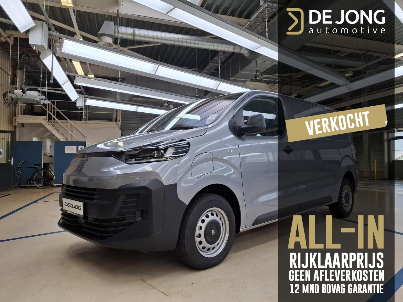 Fiat E-Scudo - L2 50 kWh ALL-INRIJKLAARPRIJS/Airco/Cruise Controle/ - AutoWereld.nl