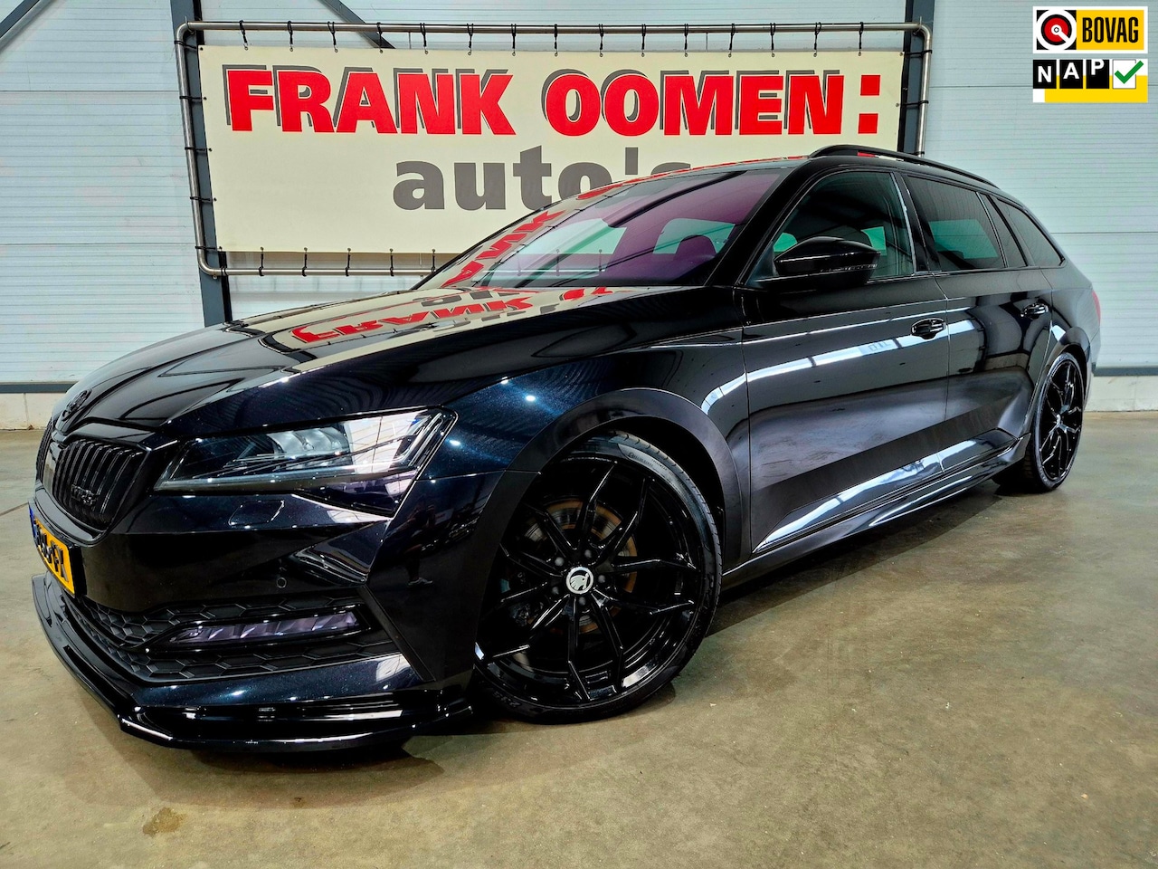 Skoda Superb Combi - 1.5 TSI 150PK ACT Sportline Business + NAP|Pano|Trekhaak|Matrix|20"LMV|Memory|Virtual|Lede - AutoWereld.nl