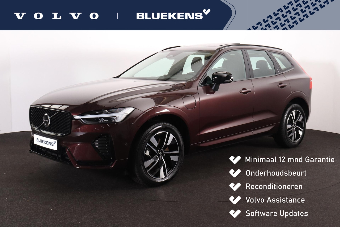 Volvo XC60 - T6 Recharge AWD Plus Dark - Panorama/schuifdak - IntelliSafe Assist & Surround - 360º Came - AutoWereld.nl