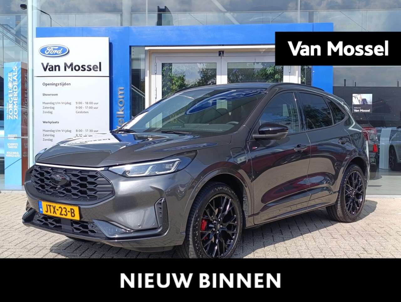 Ford Kuga - 2.5 PHEV ST-Line X | Panodak | Elek. trekhaak | Adaptieve Cruise | Black Pack | Stoel/stuu - AutoWereld.nl