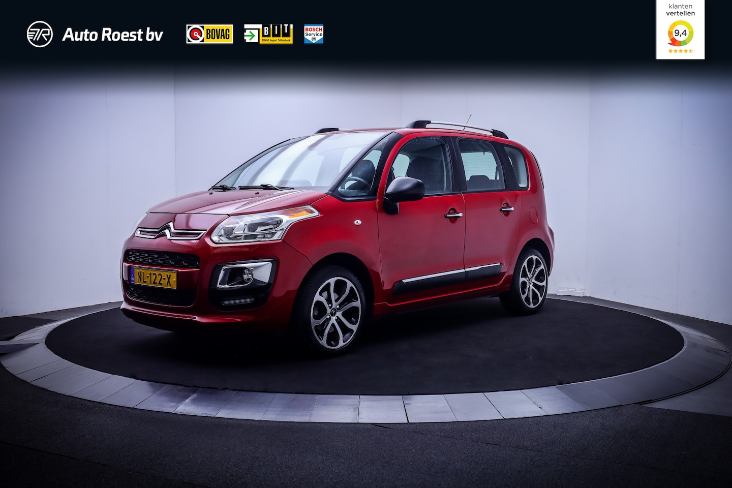 Citroën C3 Picasso - 1.2T FEEL EDITION CAMERA | NAVI | CLIMA | CRUISE | TREKHAAK | PDC | LMV 17'' - AutoWereld.nl