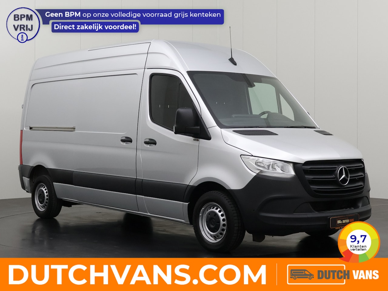 Mercedes-Benz Sprinter - 9G-tronic Automaat L2H2 | Multimedia | Camera | 3-Zits | Airco - AutoWereld.nl
