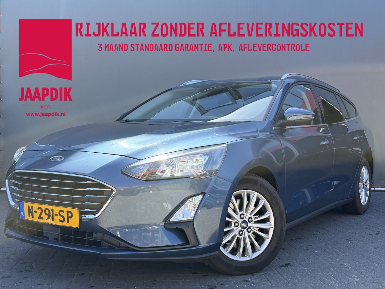 Ford Focus Wagon - BWJ 2022 1.5 120 PK EcoBlue Titanium X Business AUTOMAAT | FULL LED | STANDKACHEL | LANE A - AutoWereld.nl