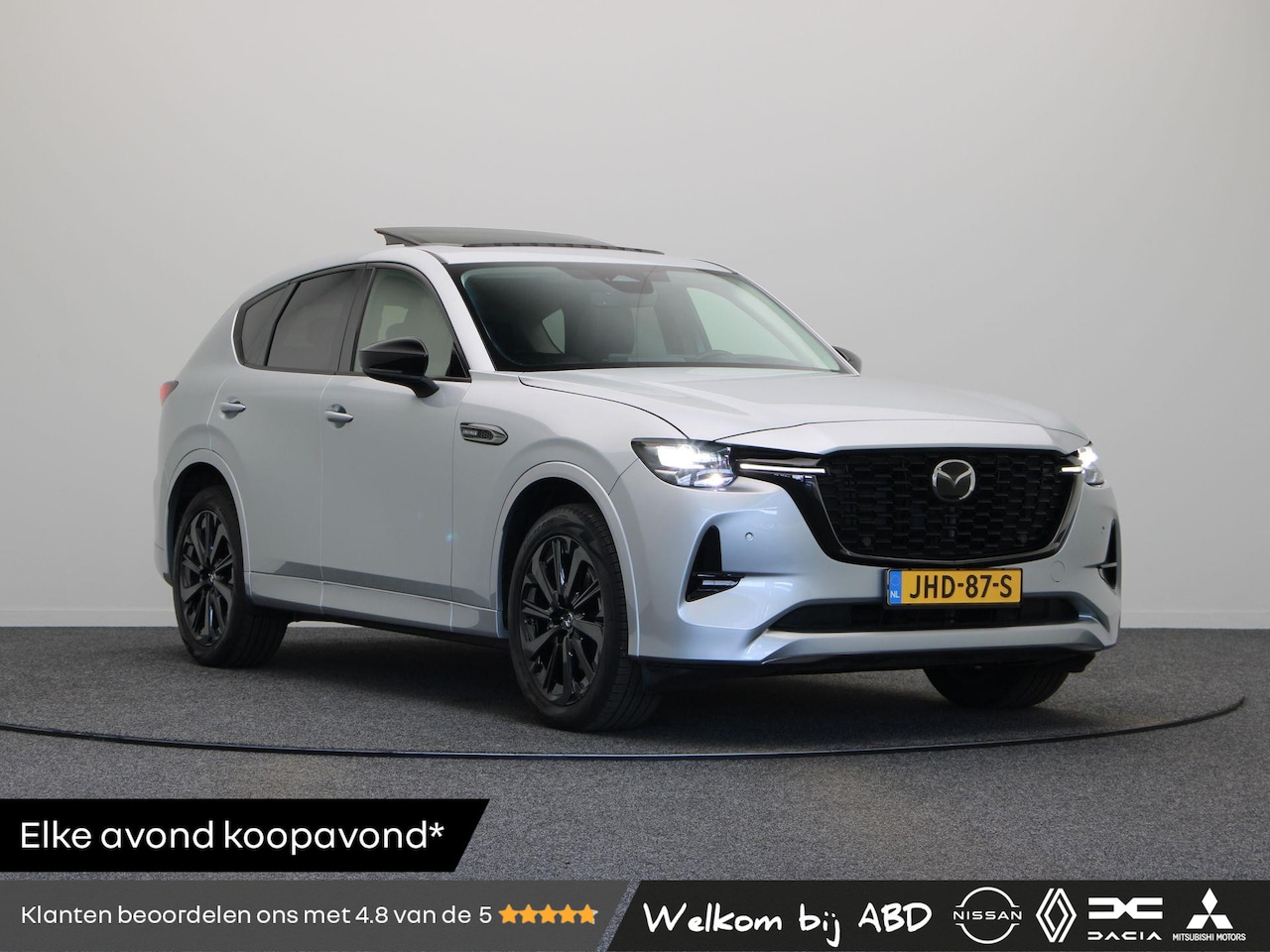Mazda CX-60 - 3.3 e-SkyActiv D Homura | DIESEL | Panoramadak | Trekgewicht 2500kg | Stoelverwarming | St - AutoWereld.nl