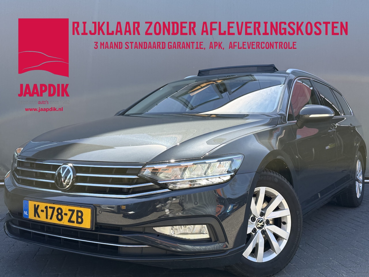 Volkswagen Passat Variant - BWJ 2021 1.5 150 PK TSI Business AUTOMAAT | TREKHAAK | PANO | FULL LED | ELEKTR. ACHTERKLE - AutoWereld.nl