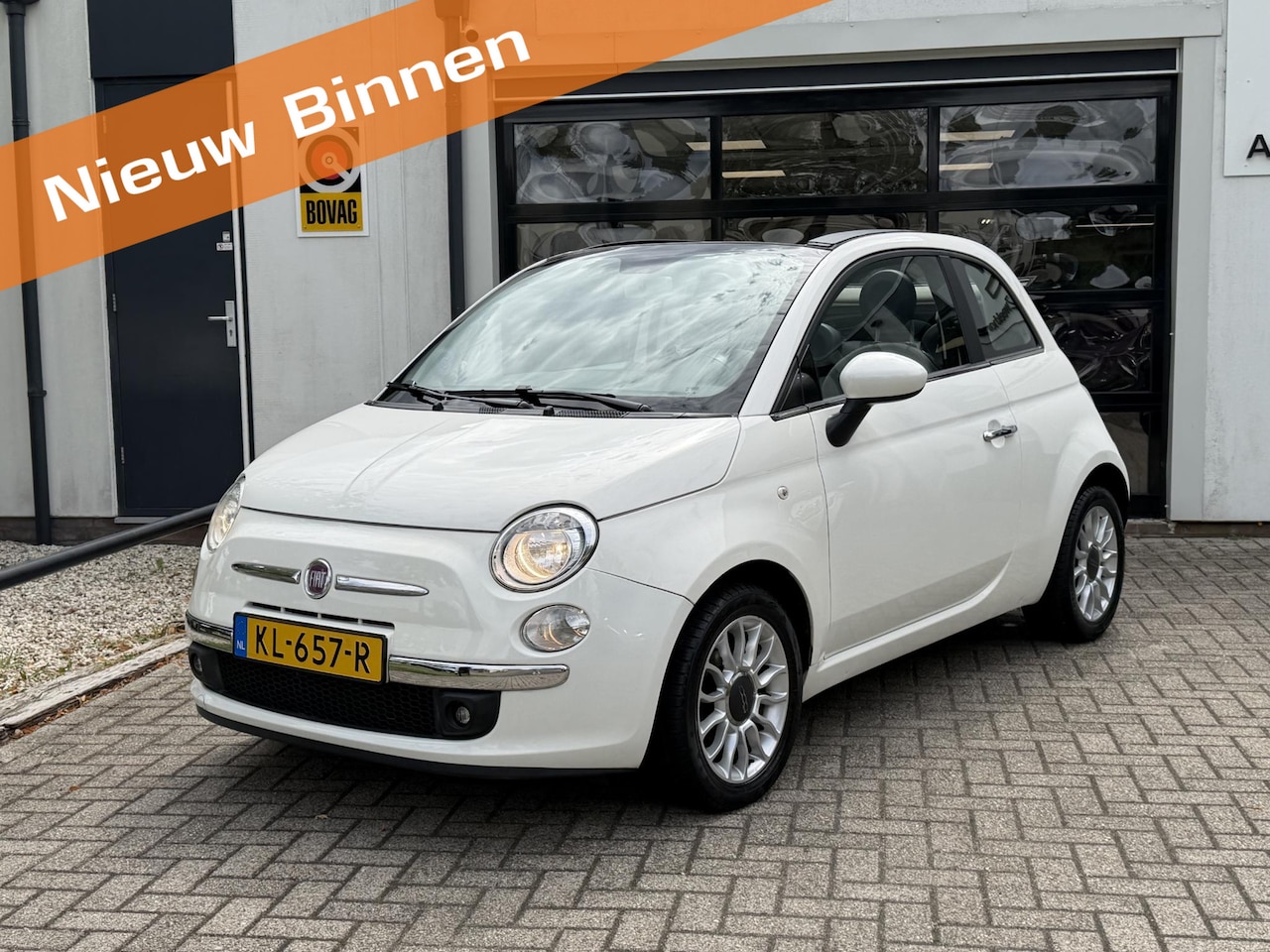 Fiat 500 C - 1.2 Pop Airco | Half Leder | Blue&Me | PDC | Distributieriem Vervangen! - AutoWereld.nl