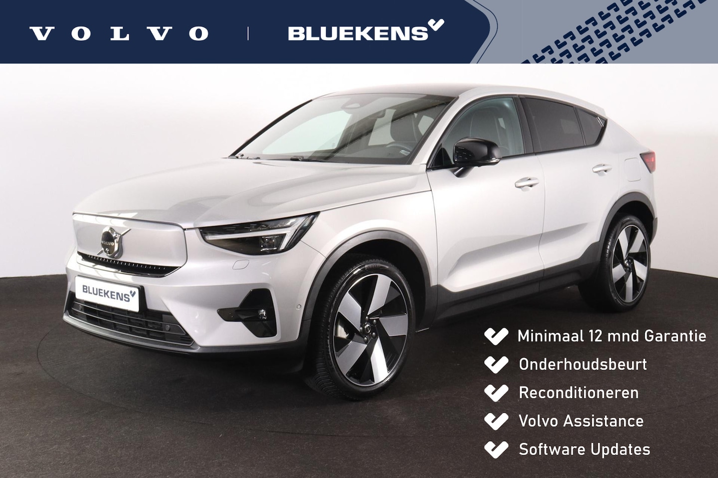 Volvo C40 - Single Motor Extended Range Ultimate 82 kWh - Panoramadak - IntelliSafe Assist & Surround - AutoWereld.nl