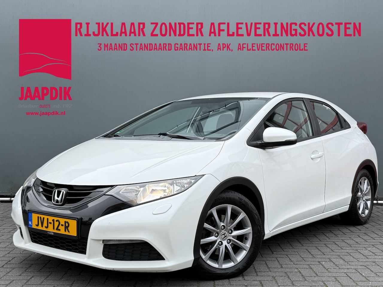 Honda Civic - BWJ 2014 1.4 Comfort 100 PK Business Edition STOELVERW. | CRUISE | RADIO | CLIMA | LMV - AutoWereld.nl
