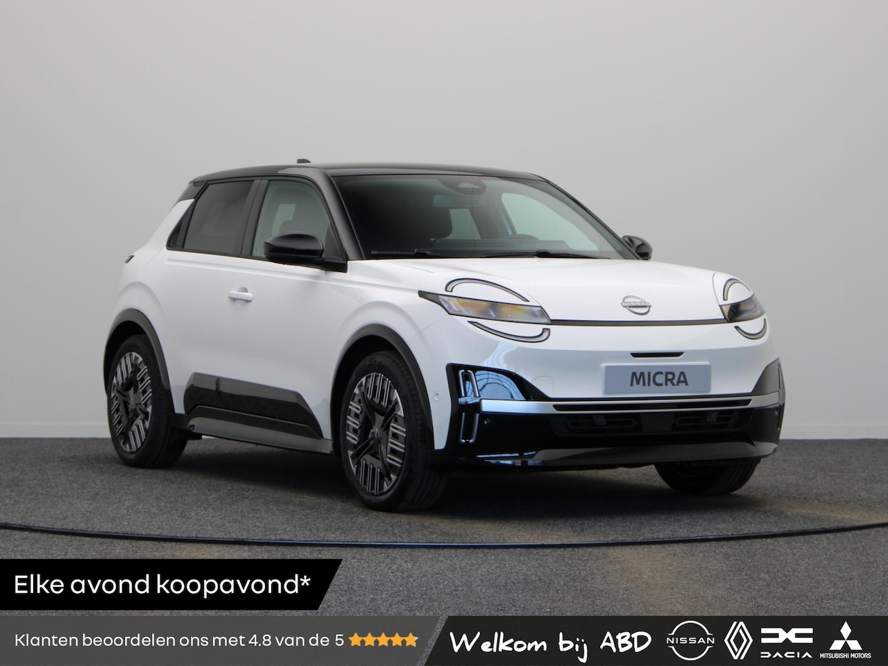 Nissan Micra - ADVANCE - Launch Edition 52 kWh | Cruise Control Adaptief | Stuur en Stoelverwarming | Key - AutoWereld.nl