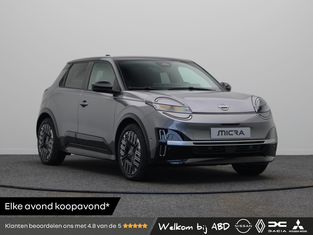 Nissan Micra - ADVANCE - Launch Edition 52 kWh | Extra Getint Glas | Apple Carplay & Android Auto | Achte - AutoWereld.nl