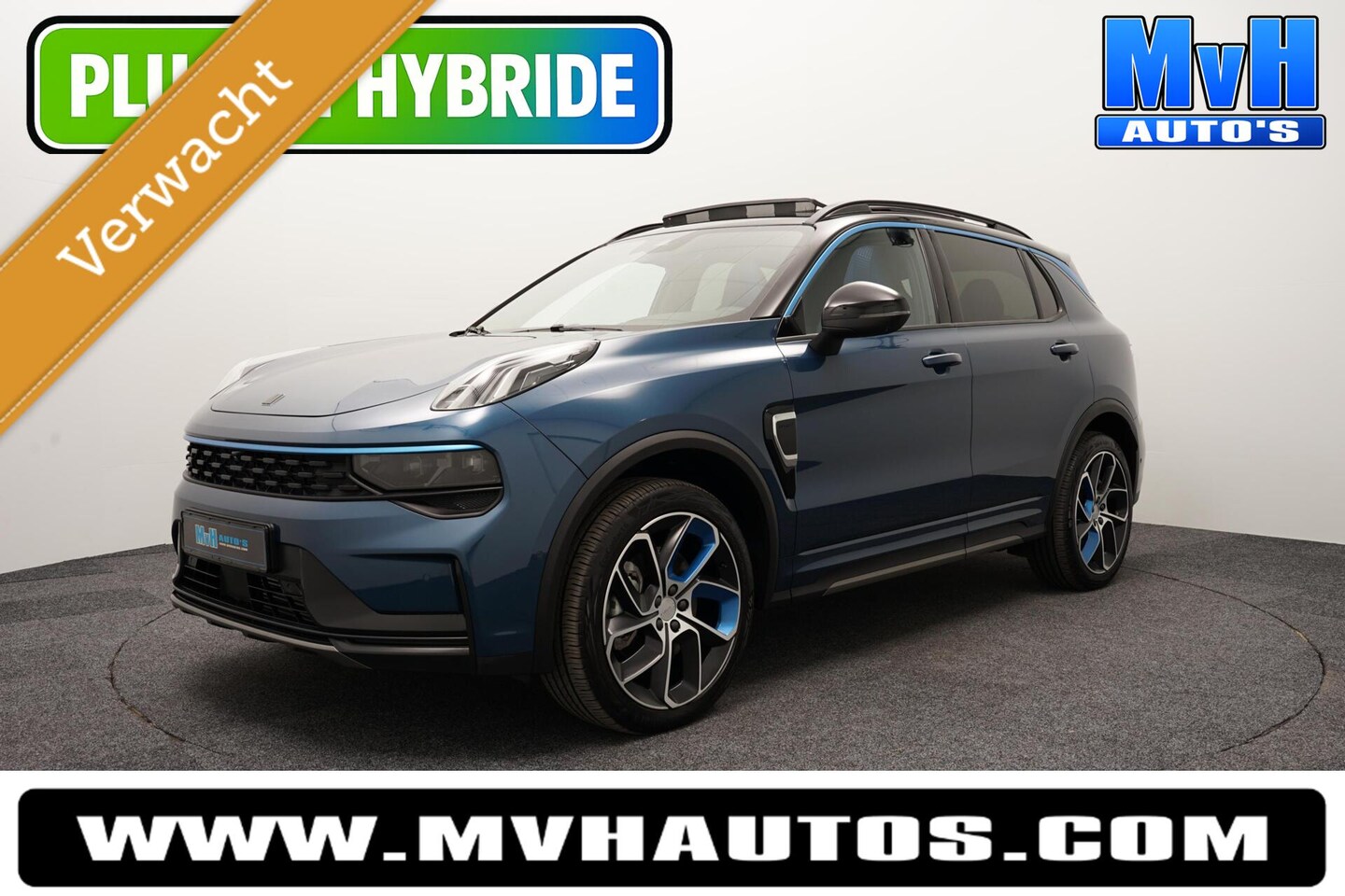 Lynk & Co 01 - 1.5 PHEV|ZWARTE.HEMEL|360ºCAM|PANO|NAP - AutoWereld.nl