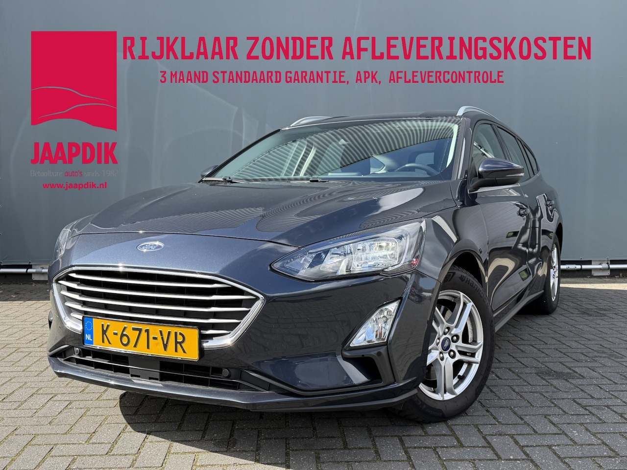 Ford Focus Wagon - BWJ 2021 1.0 EcoBoost 101 PK Trend Edition Business STOEL-STUUR VW. | CAMERA | CRUISE | LM - AutoWereld.nl