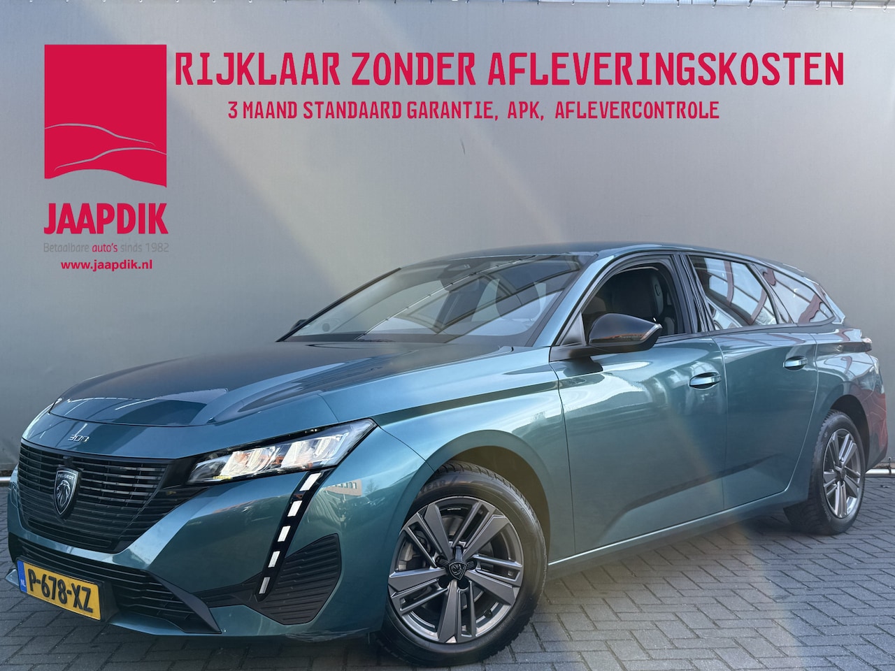 Peugeot 308 SW - BWJ 2022 1.2 PureTech131 PK Active Pack Business AUTOMAAT | TREKHAAK | FULL LED | STOELVER - AutoWereld.nl