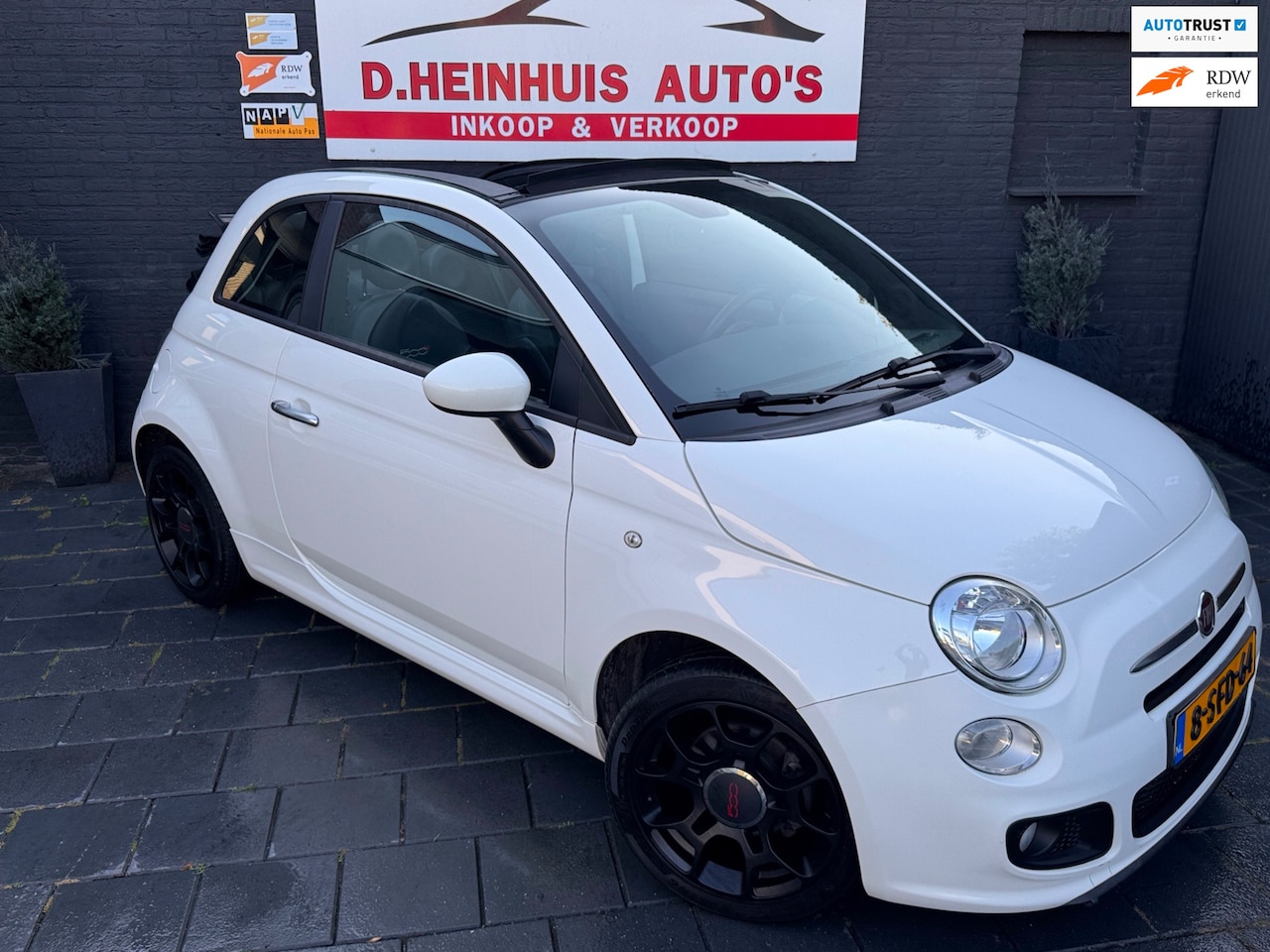 Fiat 500 C - CABRIO SPORT 500S 500C - AutoWereld.nl