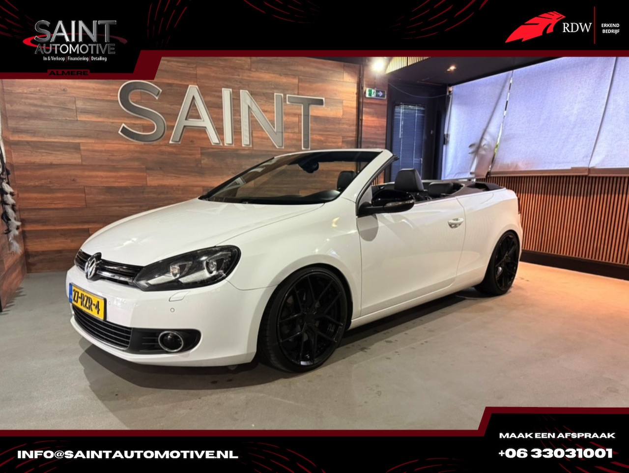 Volkswagen Golf Cabriolet - 1.4 TSI | Leder | Automaat - AutoWereld.nl
