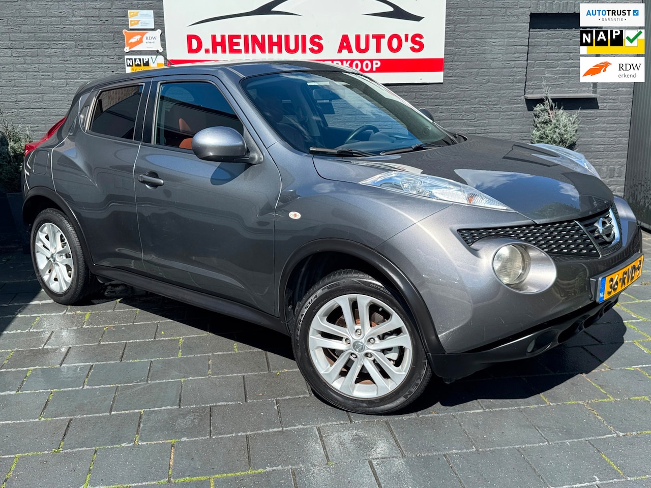 Nissan Juke - 1.6 DIG-T LEDER KLIMA TREKHAAK 190PK APK NIEUW - AutoWereld.nl