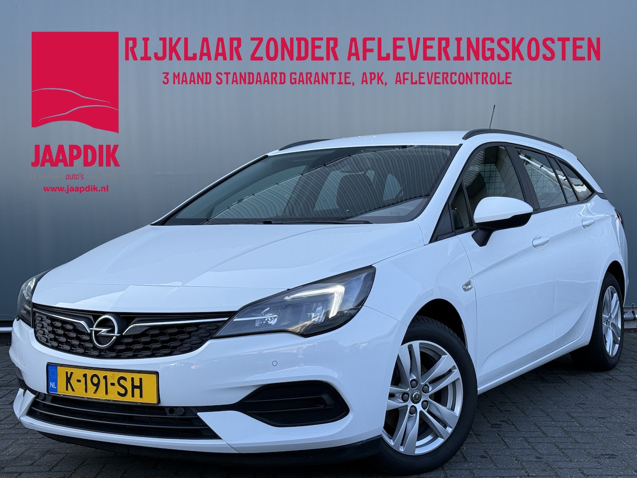 Opel Astra Sports Tourer - BWJ 2021 1.2 111 PK Edition TREKHAAK | LED | AIRCO | CRUISE | BLUETOOTH | ELEK. PAKKET | A - AutoWereld.nl