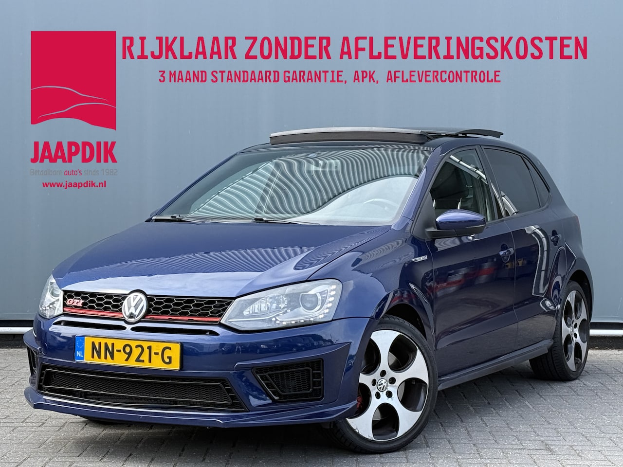 Volkswagen Polo - BWJ 2015 1.4 TSI 180 PK GTI PANORAMA | CLIMA | CRUISE | NAVI | LMV | PRIV. GLAS | MULTIFUN - AutoWereld.nl