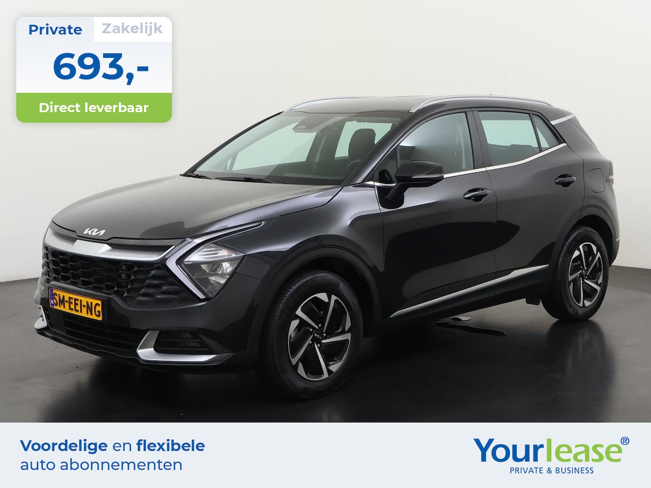 Kia Sportage - 1.6 T-GDi Hybrid DynamicLine | All-in 693,- Private Lease | Direct uit voorraad - AutoWereld.nl
