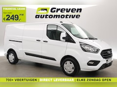 Ford Transit Custom - 2.0 TDCI L2H1 | Airco | Camera | Cruise | 3 Zits | Trekhaak | 2xSchuifdeur | Parkeersens
