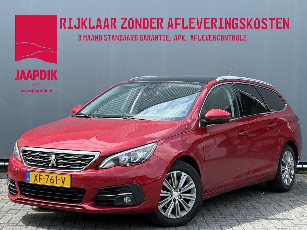 Peugeot 308 SW - BWJ 2019 1.2 131 PK Blue Lease Premium NIEUWE DISTR.RIEM!! AUTOMAAT | PANORAMA | LEDER | C - AutoWereld.nl